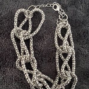 Silver plated bracelet